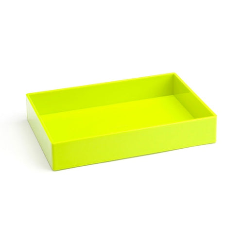 Poppin Lime Green Medium Accessory Tray