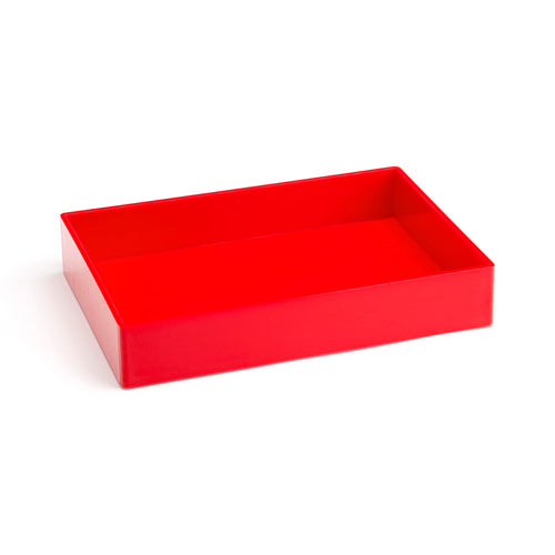Poppin Red Medium Accessory Tray