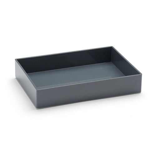 Poppin Dark Grey Medium Accessory Tray