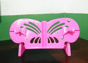 Creative butterfly shapeDesk Organizer DIY Office Rack Desktop File Holder CD Magazine Book Bookshelf Children reading bookshelf