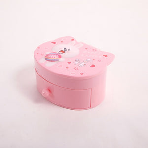 1 Pcs Cartoon Animal Bear Rabbit Duck Desk Organizer Jewelry Stationery Storage Box Desktop Stationery Holder Christmas Gifts