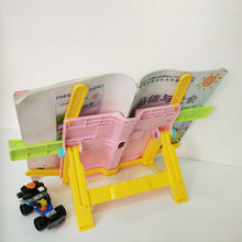 Load image into Gallery viewer, Creative plastic  Desk Organizer DIY Office Rack Desktop File Holder CD Magazine Bookends / Bookshelf Children reading bookshelf