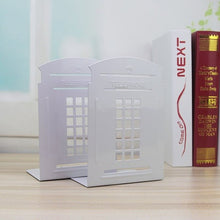 Load image into Gallery viewer, Coloffice 2pc/set Cute large creative iron Retro Paris phone bookends book block book folder desk organizer school&amp;office supply