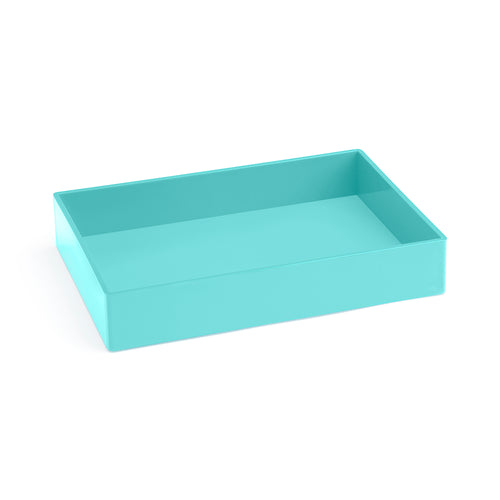 Poppin Aqua Medium Accessory Tray