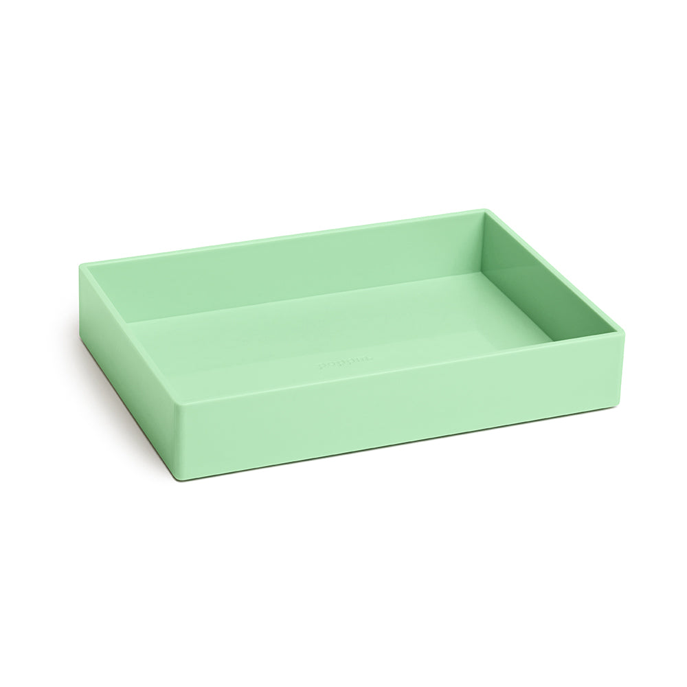 Poppin Mint Medium Accessory Tray