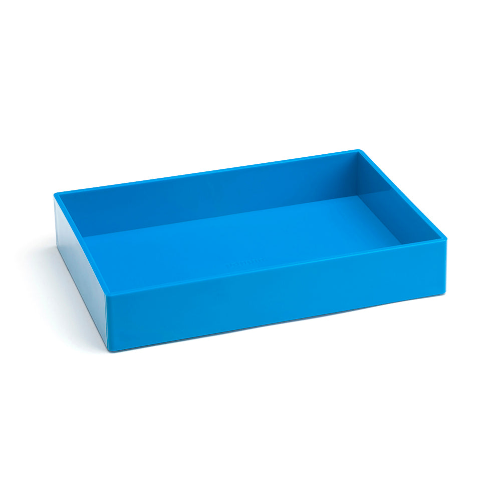 Poppin Pool Blue Medium Accessory Tray